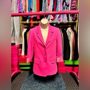 *NWT* Lilly Pulitzer Passion Fruit Pink Amryn Blazer (Size 00)